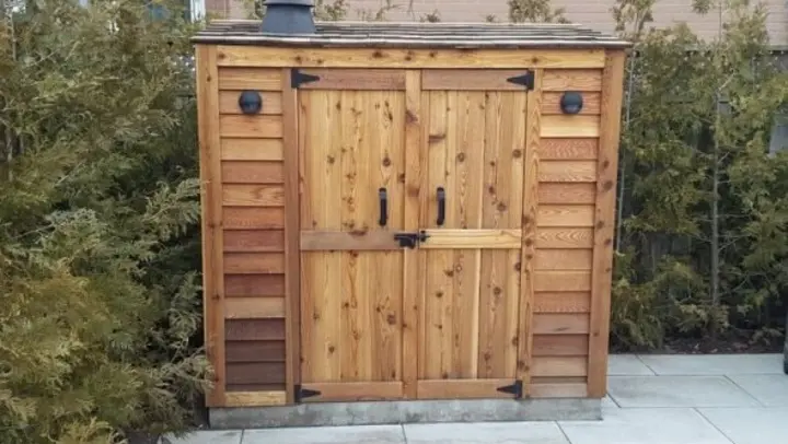 Grand Garden Chalet 6 ft. W x 3 ft. D Solid Wood Tool Shed