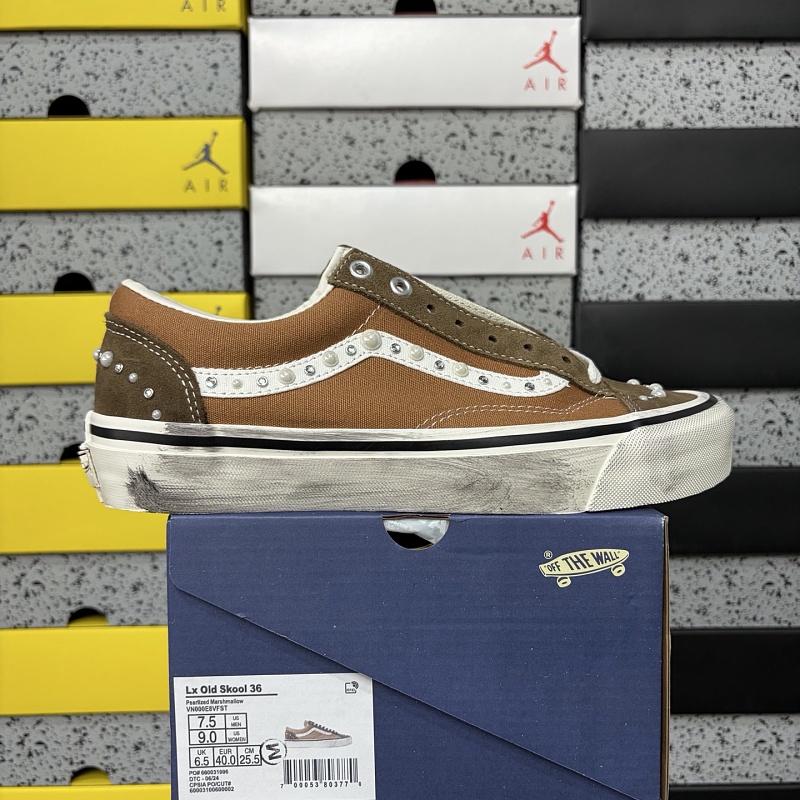 Vans Old Skool Tan Brown Vintage Pearl