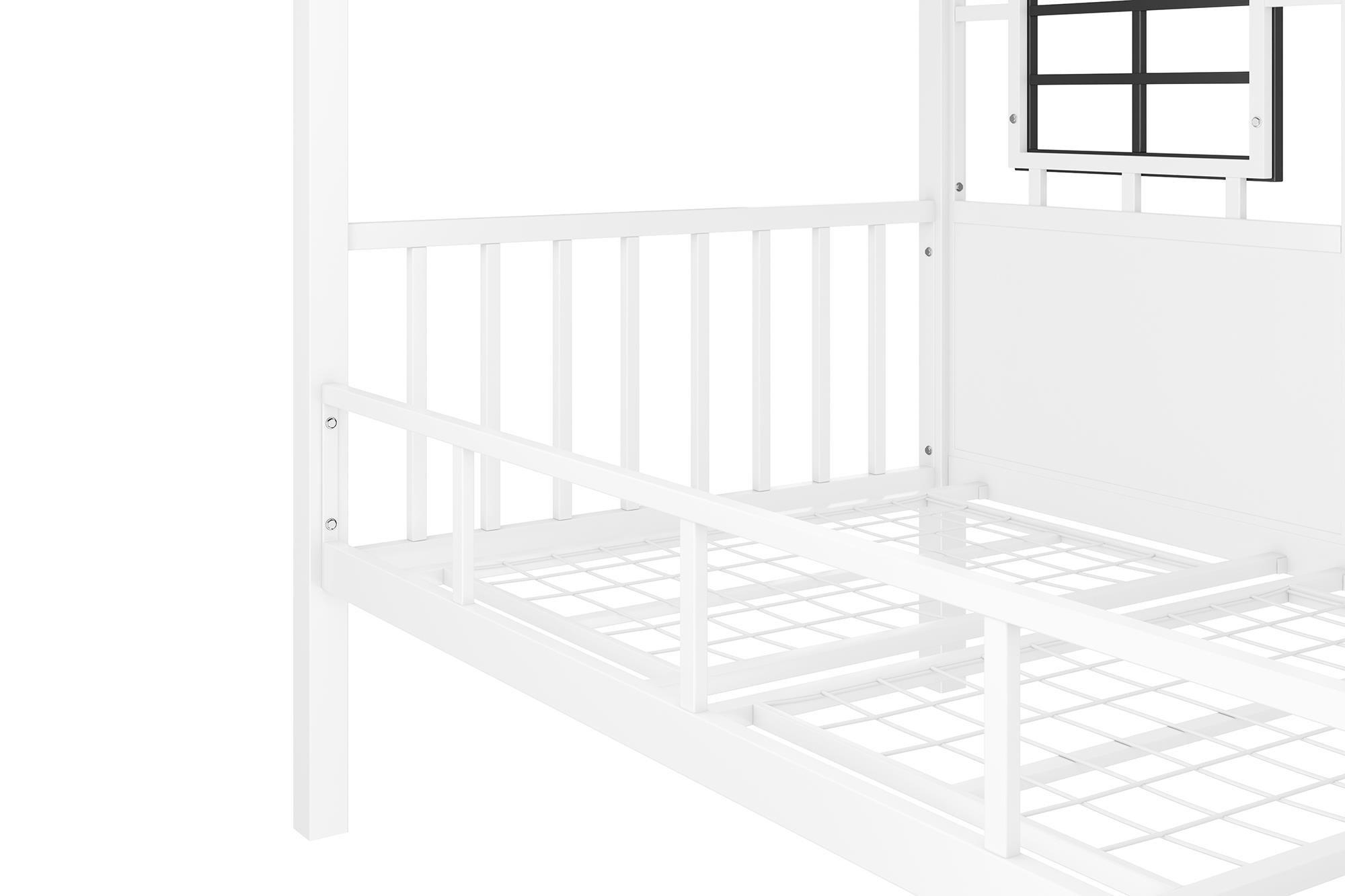 Rowan Valley Forest Loft Bed, Black/White