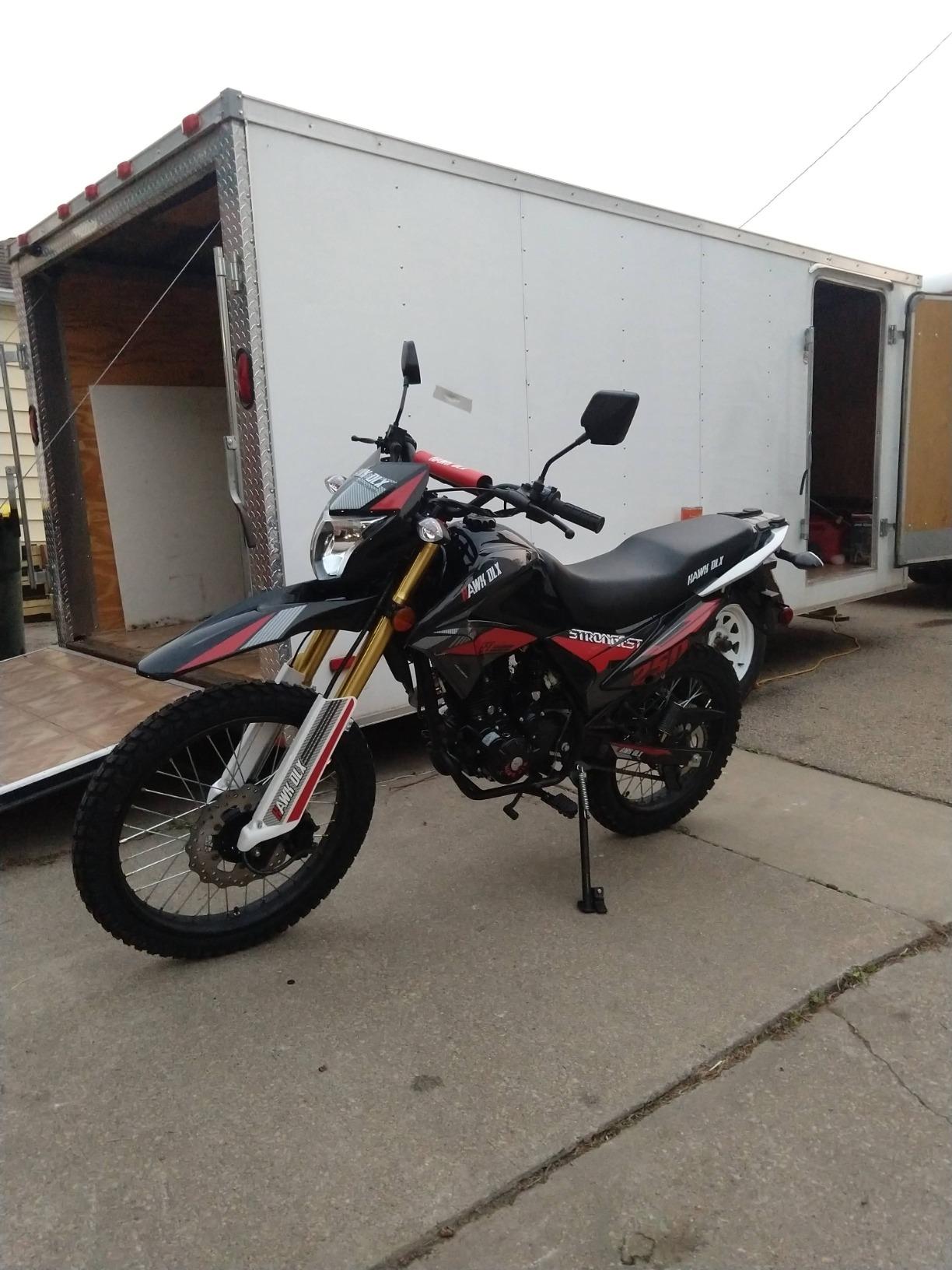 X-PRO Hawk DLX 250 EFI Fuel Injection Hawk Deluxe Dirt Bike