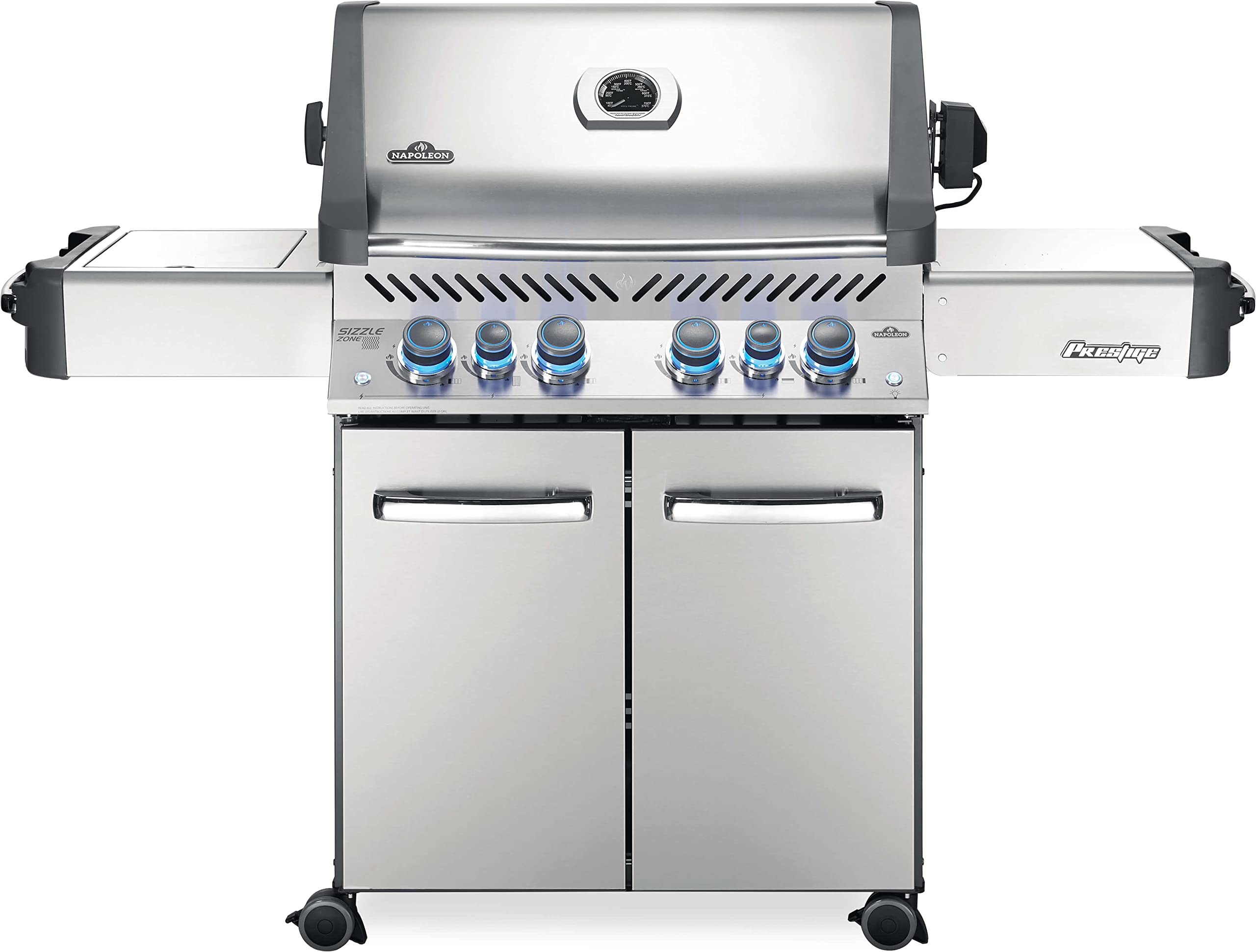 Napoleon P500RSIBPSS-3 Prestige 500 RSIB Propane Gas Grill