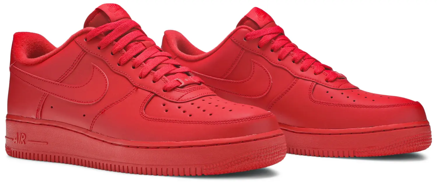 Nike Air Force 1 Low '07 LV8 1'Triple Red CW6999-600