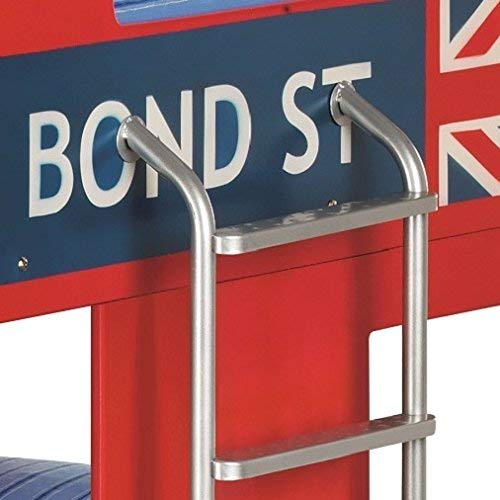 London Bunk Bed, Red