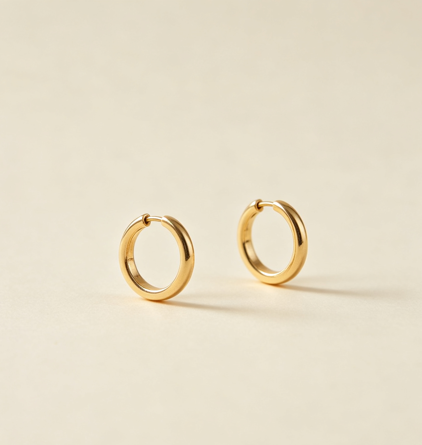 Gold Hoop Earrings