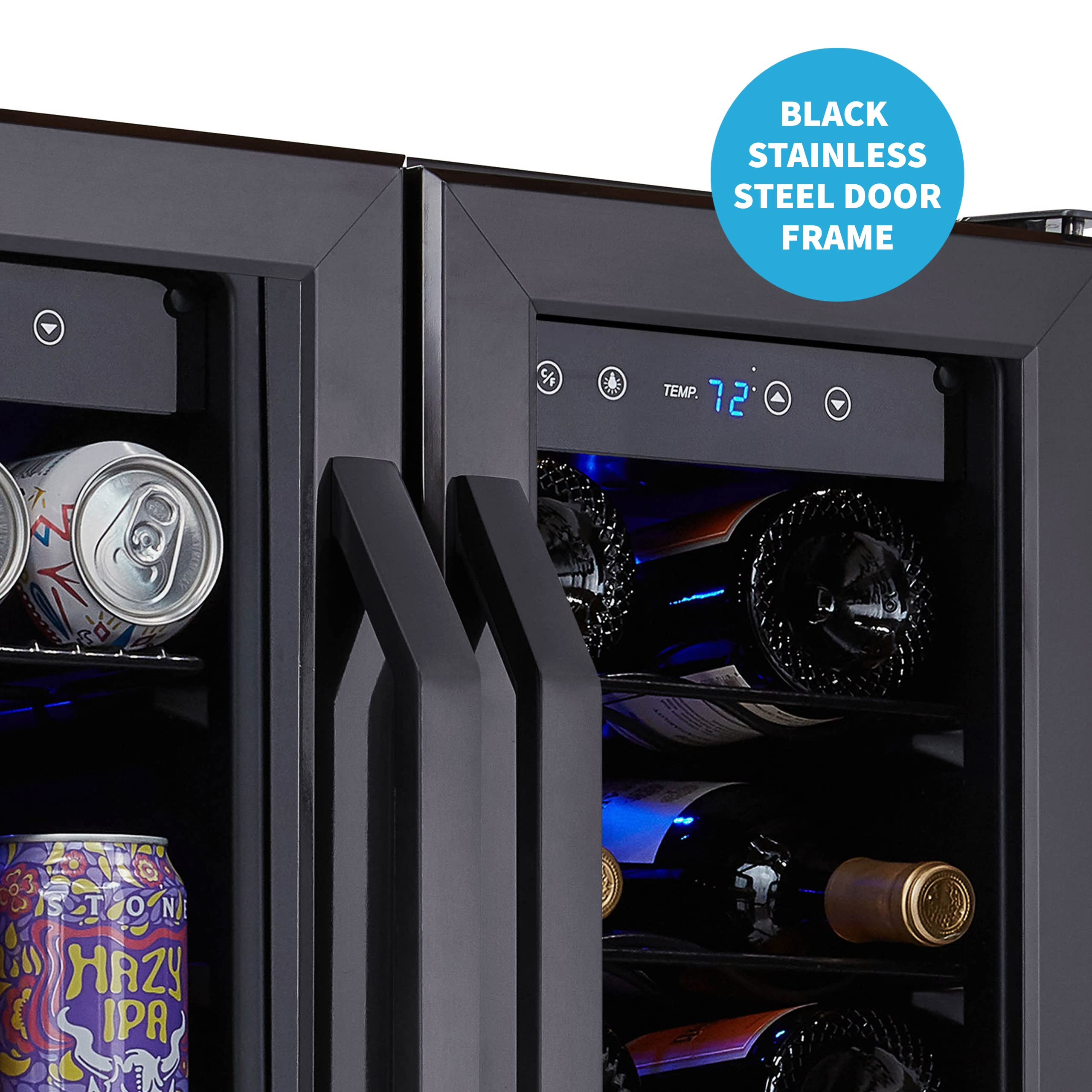NewAir 24” Wine and Beverage Refrigerator and Cooler