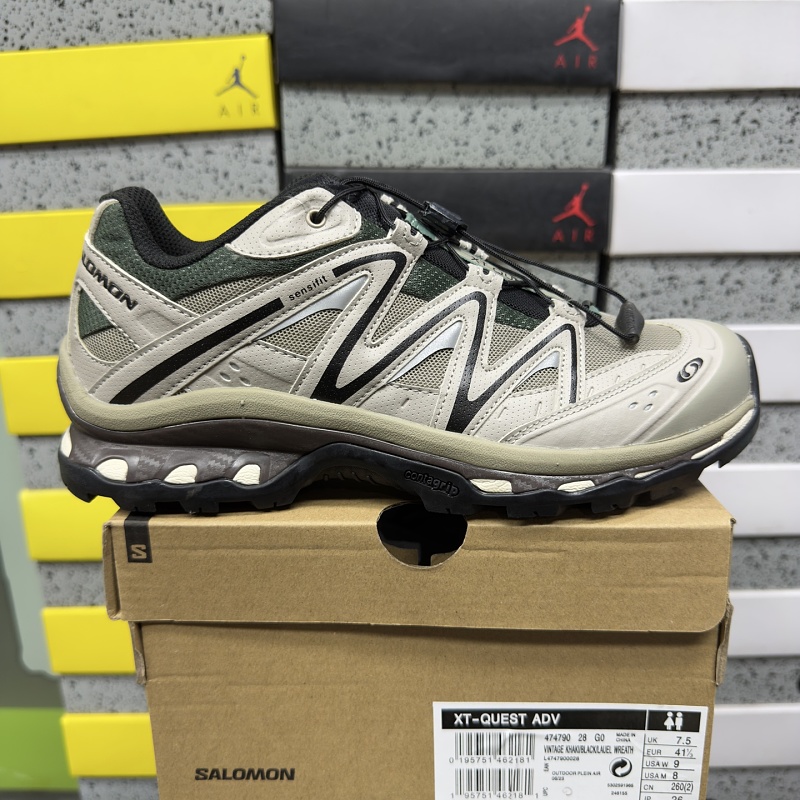 Salomon XT-Q Khaki Edition A Sneakers