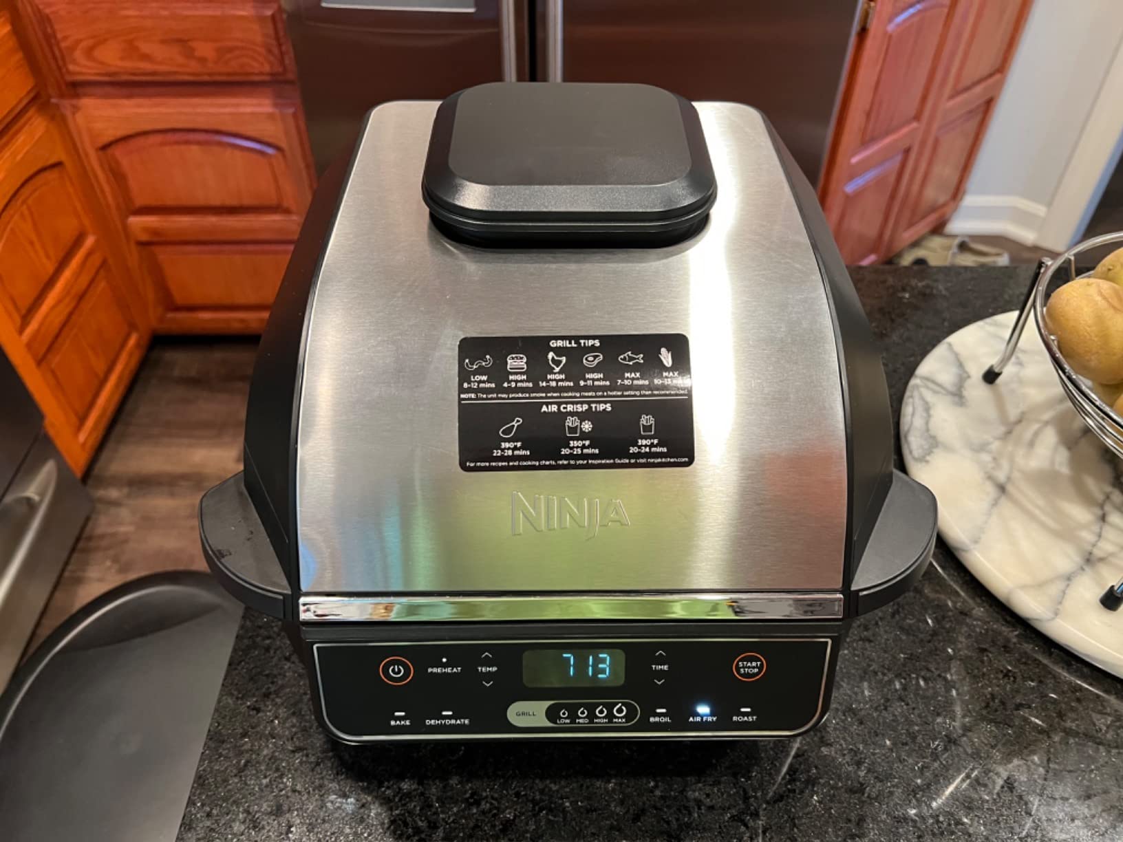 Ninja EG201 Foodi 6-in-1 Indoor Grill with Air Fry