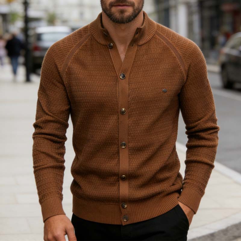 Fashion Embroidered Print Long Sweatshirt men