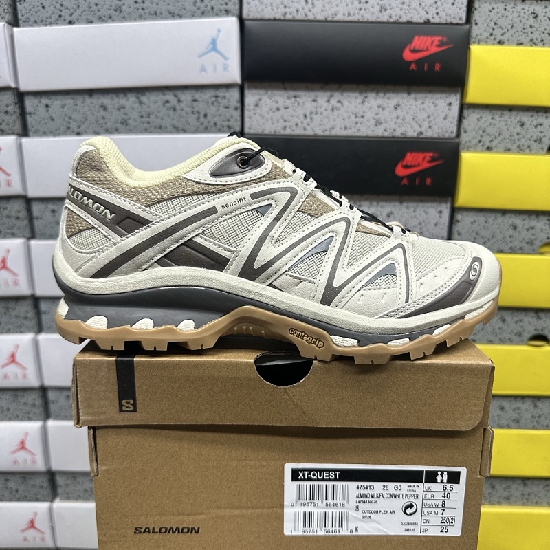 Salomon XT-Q Cream Gray Edition B Sneakers