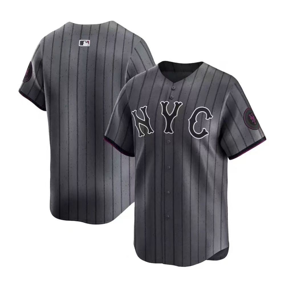 American Professional Federation  New York   Metropolitan Baseball Jersey Short Sleeved