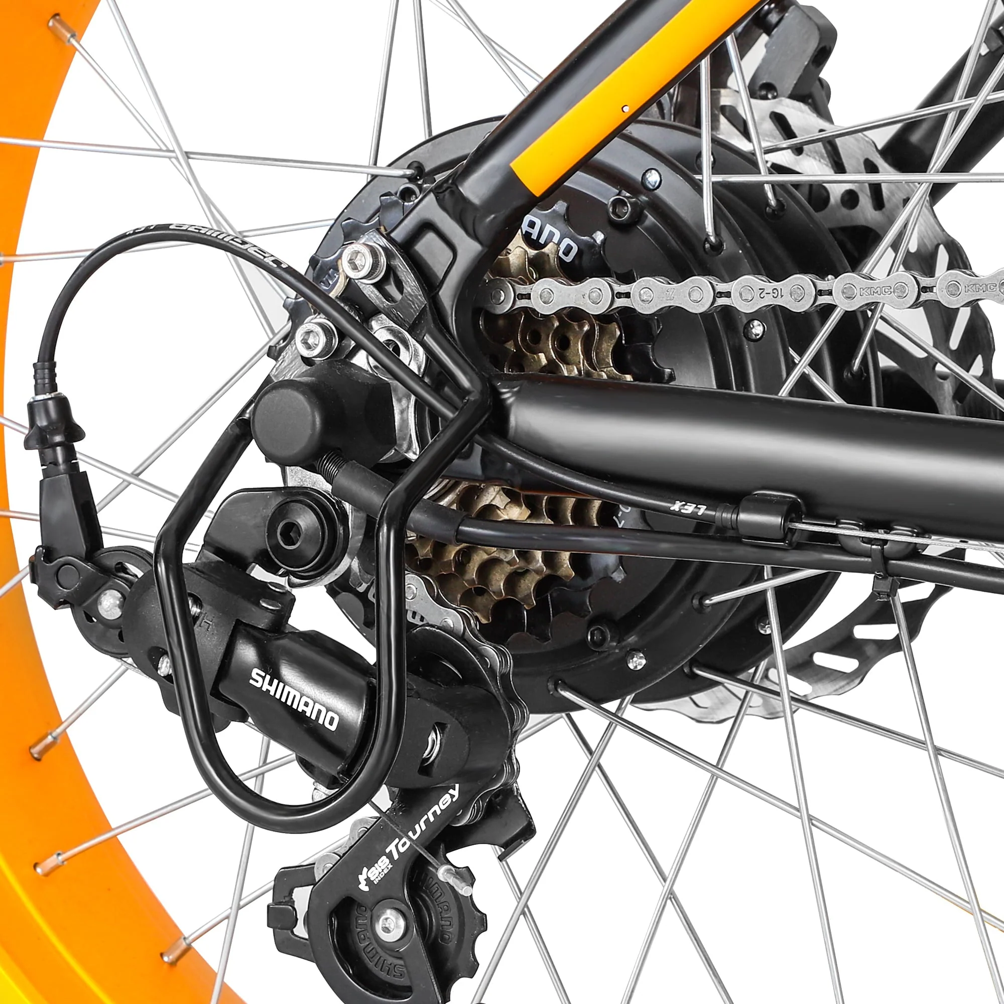 ZNH 20in Fat Tire Electric Bike, 350W, 36V 10Ah