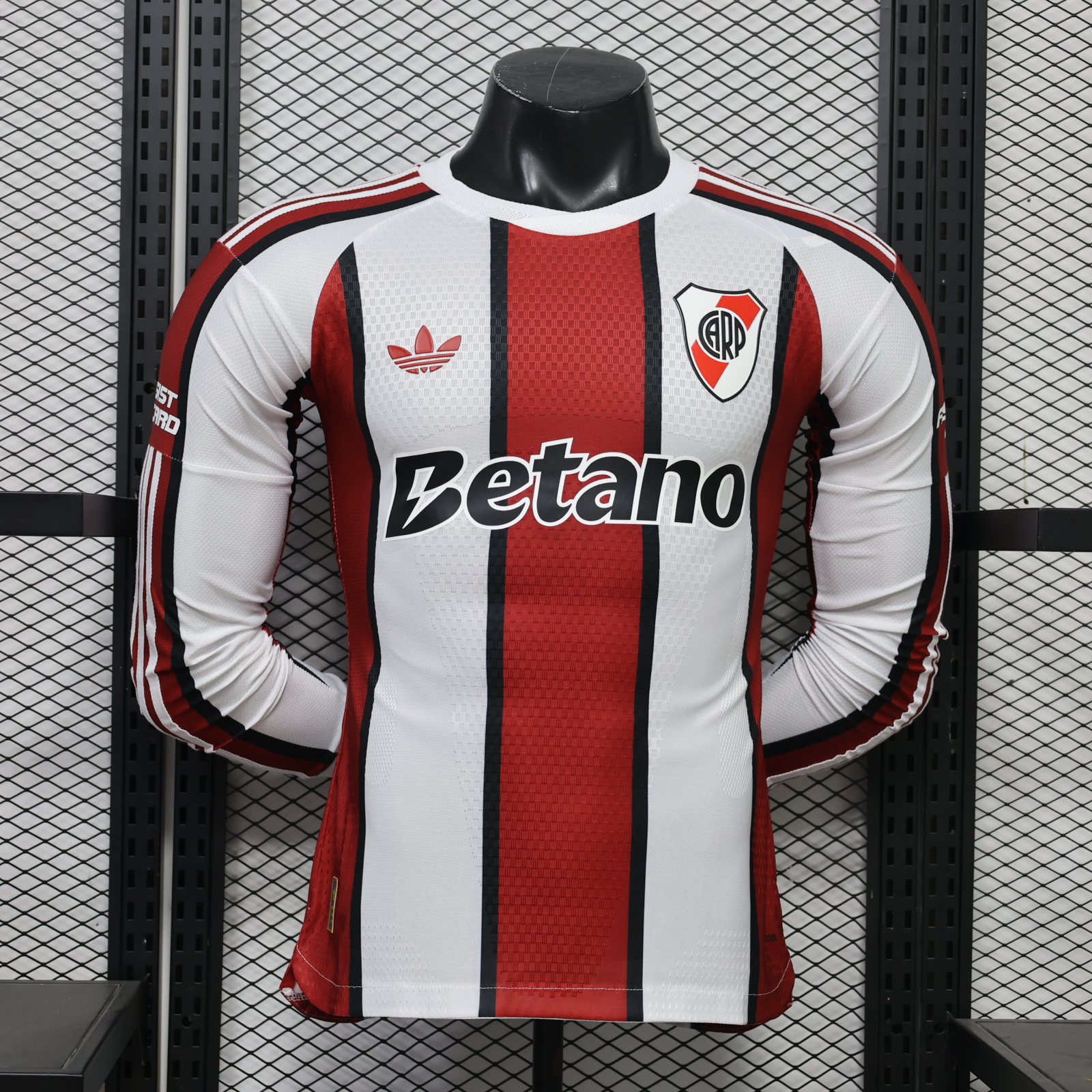 River Plate Away Long Sleeves Jersey Player Version 26/27
