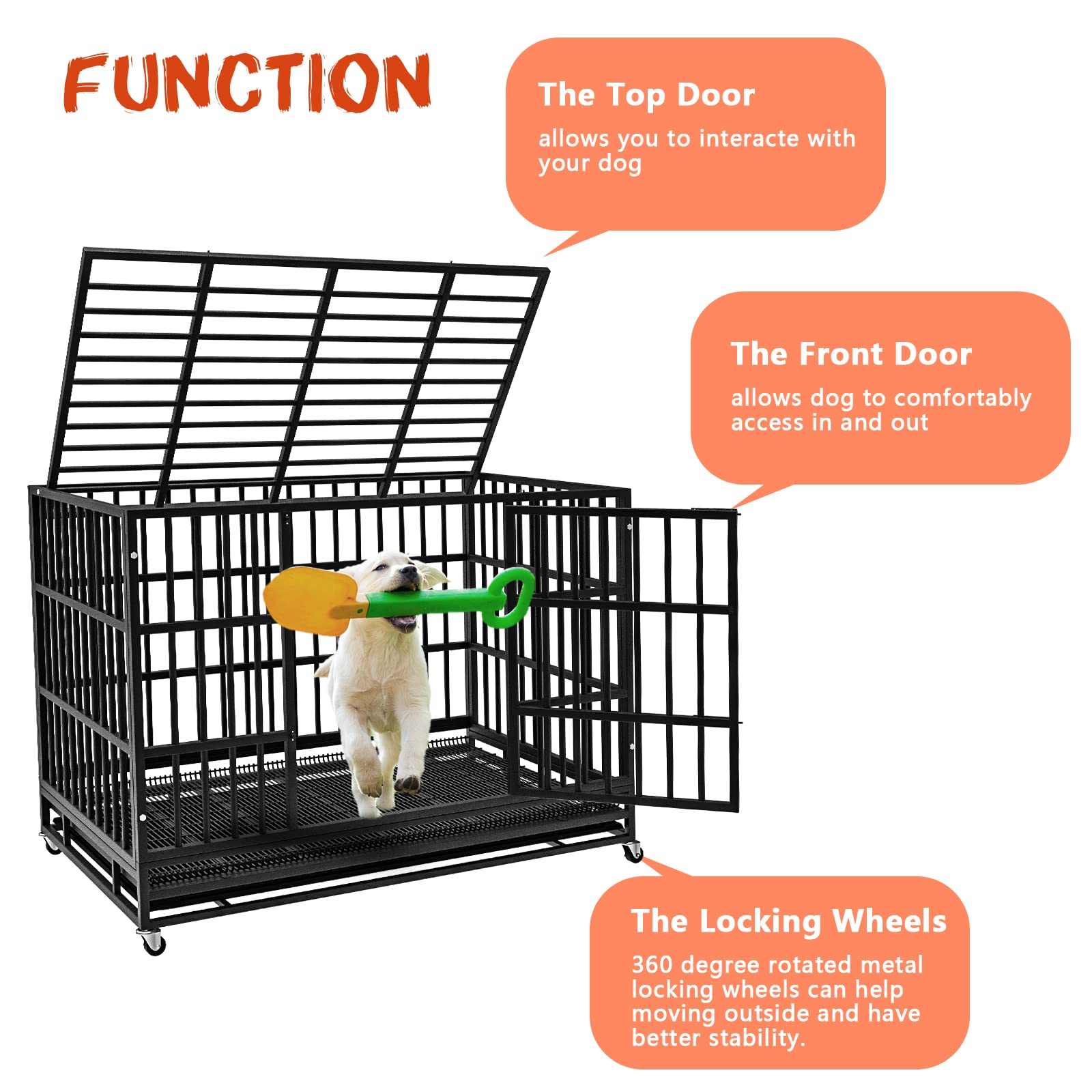 Heavy Duty Dog Crate
