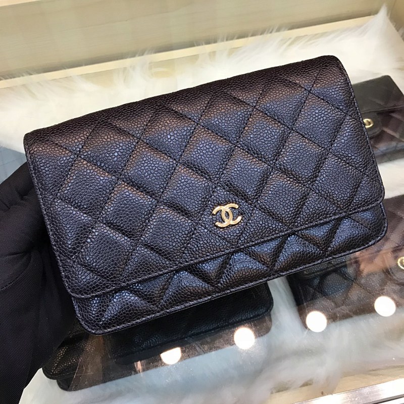 Chanel Classic Navy WOC Bag