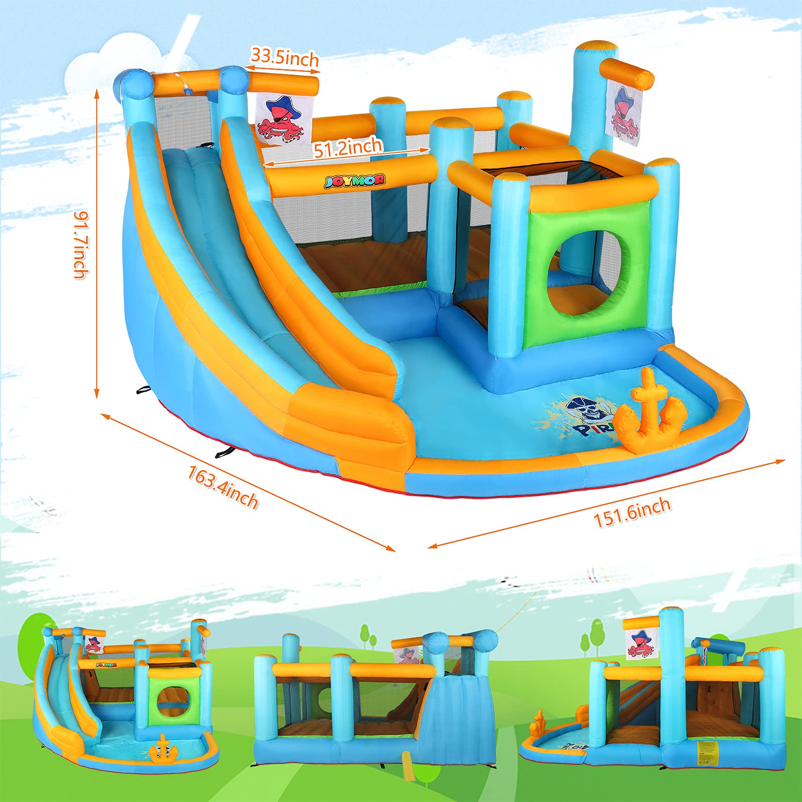 Inflatable Water Slide Park