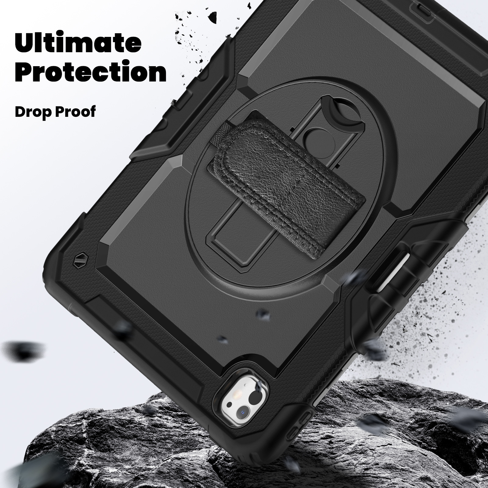 iPad Pro 13 Protective Case Shockproof - back view