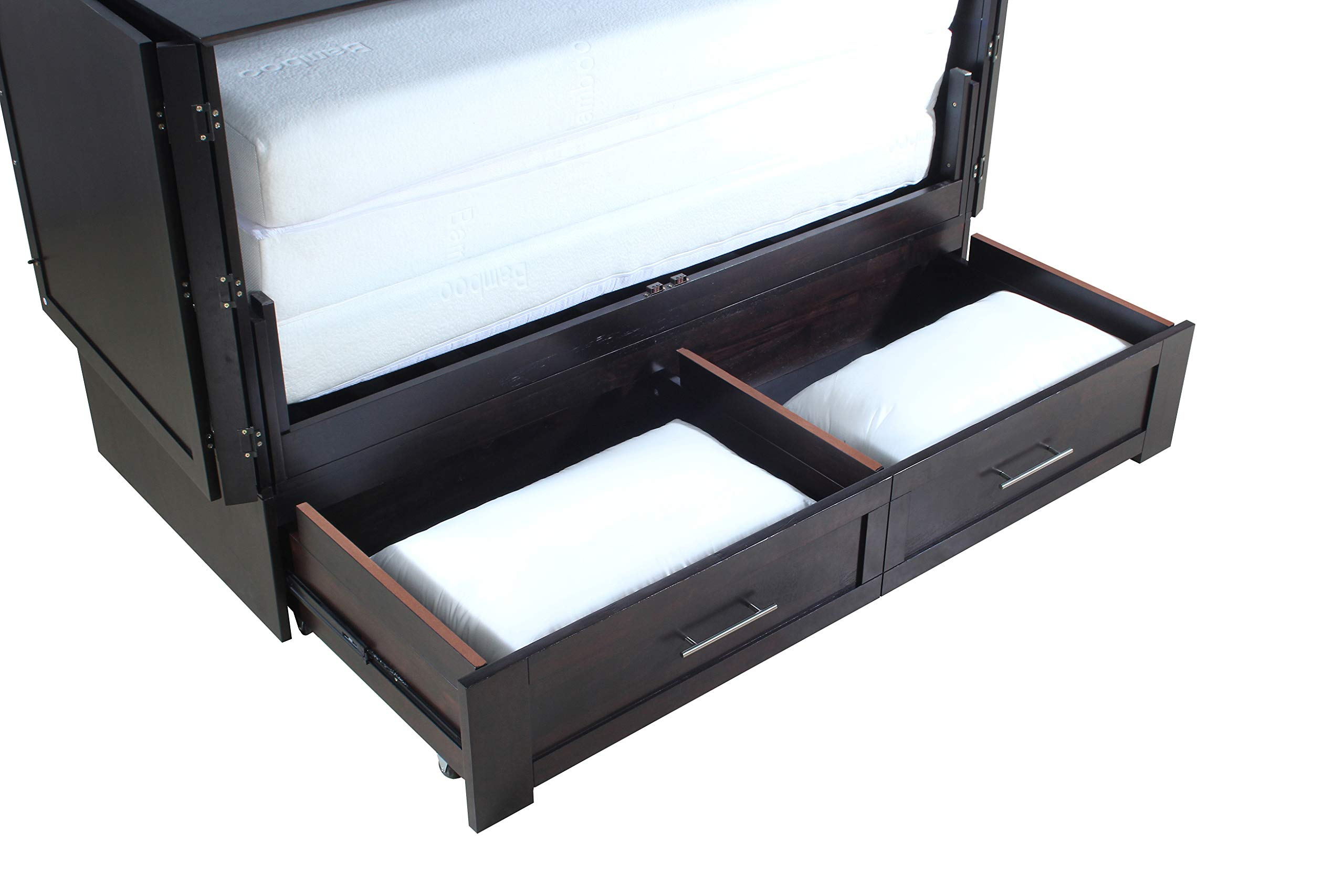 Murphy Cabinet Chest Bed with Charging Station & 6
