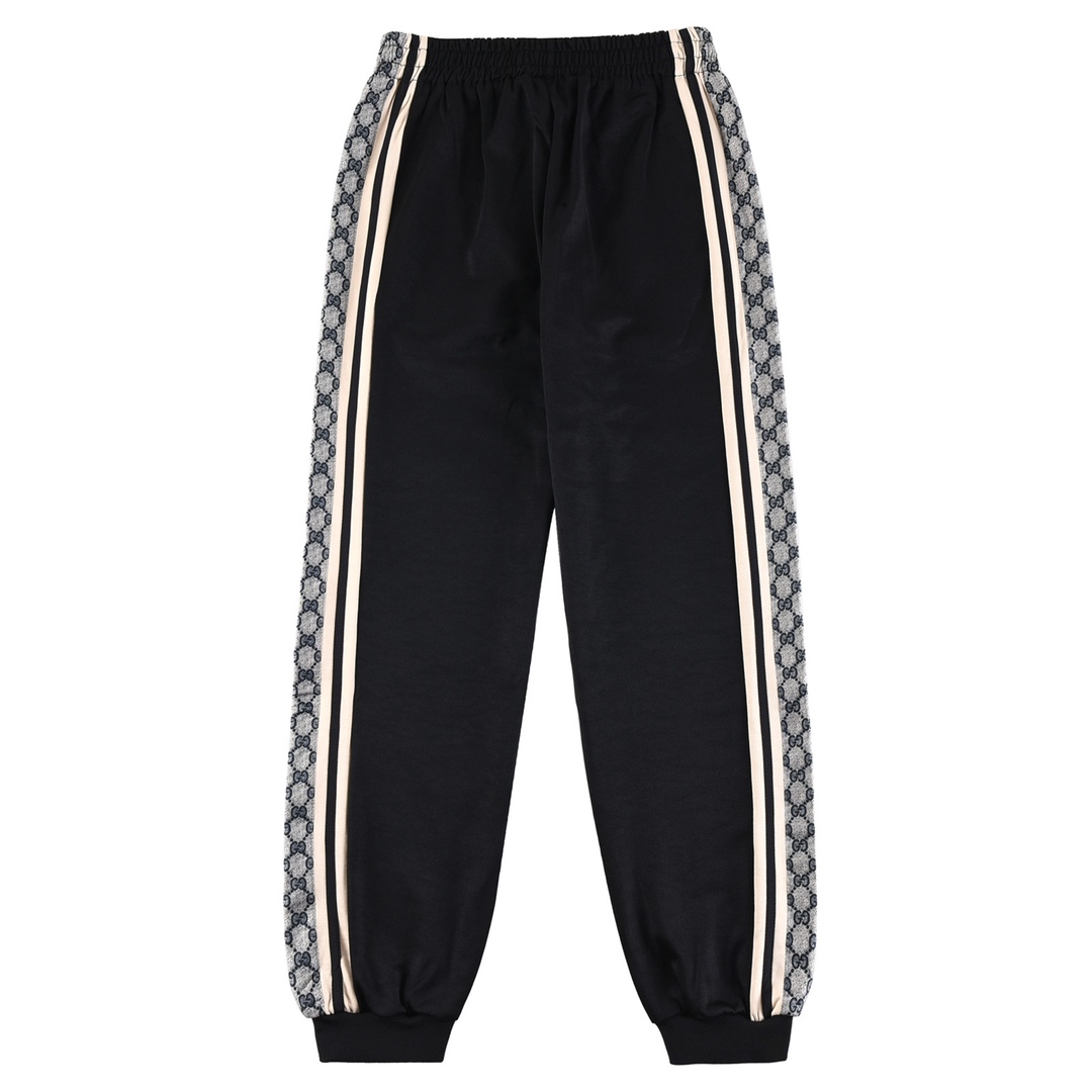 Gucci GG‑striped jersey track pants