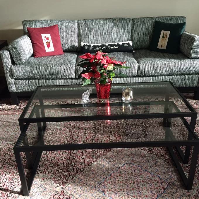 Ogrady Sled 2 Piece Nesting Tables