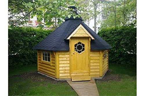 BBQ Grill Hut 6.5 Sqm - includes BBQ Room with Benches & Tile