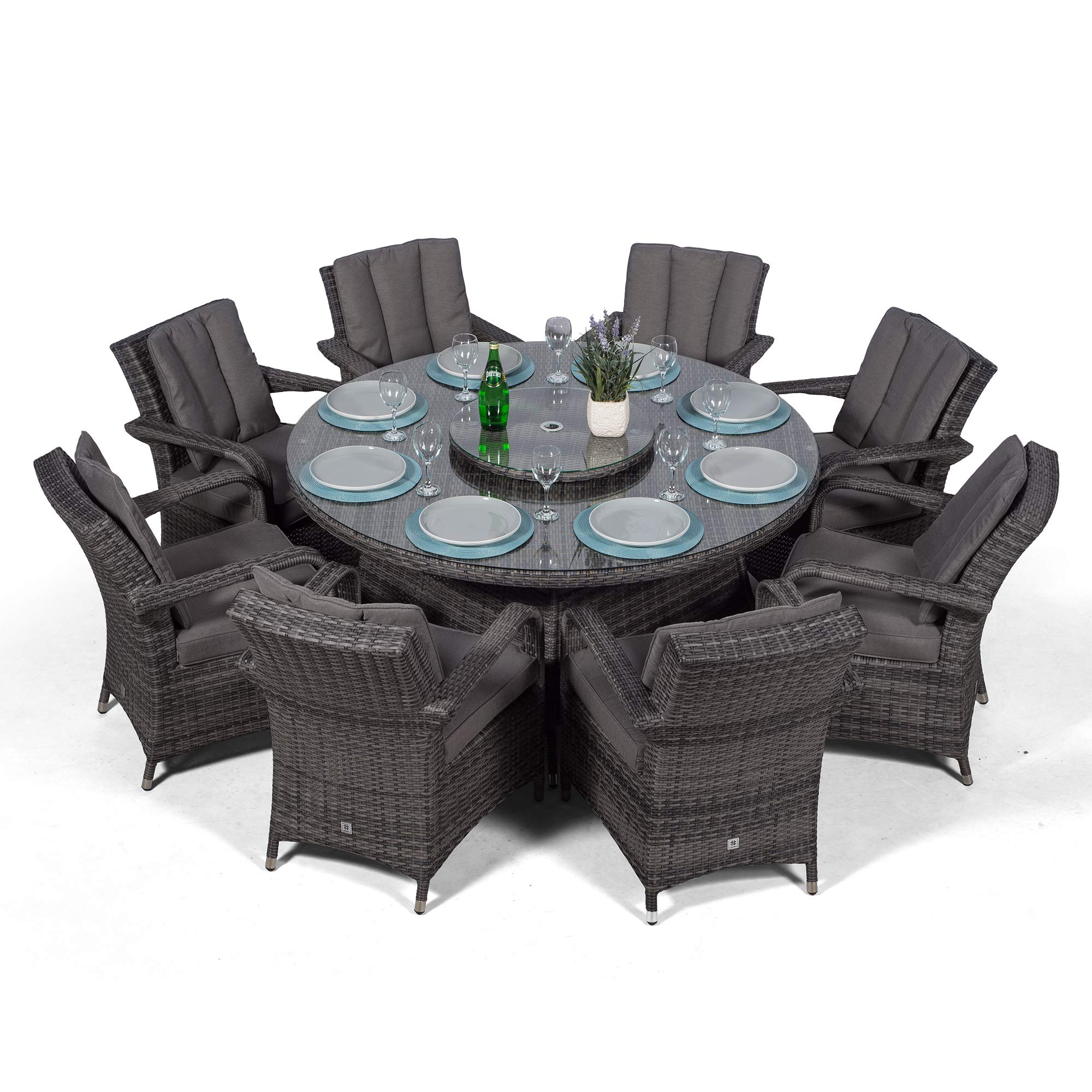 8 Seater Rattan Dining Set
