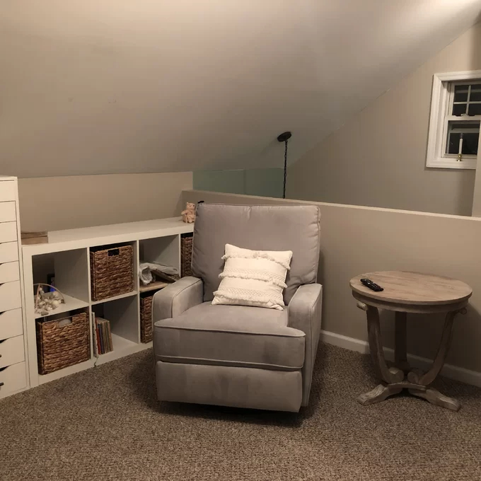 Abingdon Swivel Reclining Glider Nursery Chair