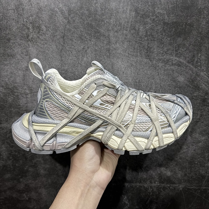 Balenciaga 3XL Spider Strap Light Beige Sneakers