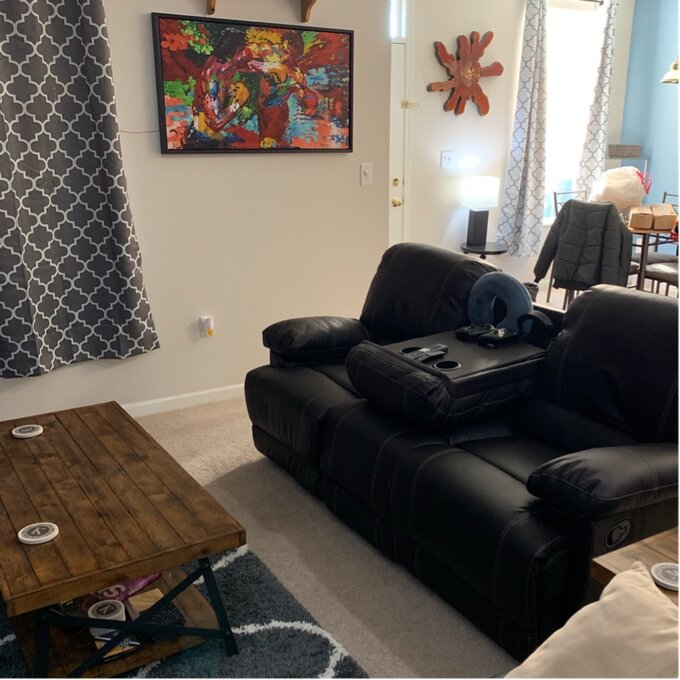 Edgar 81'' Vegan Leather Sofa