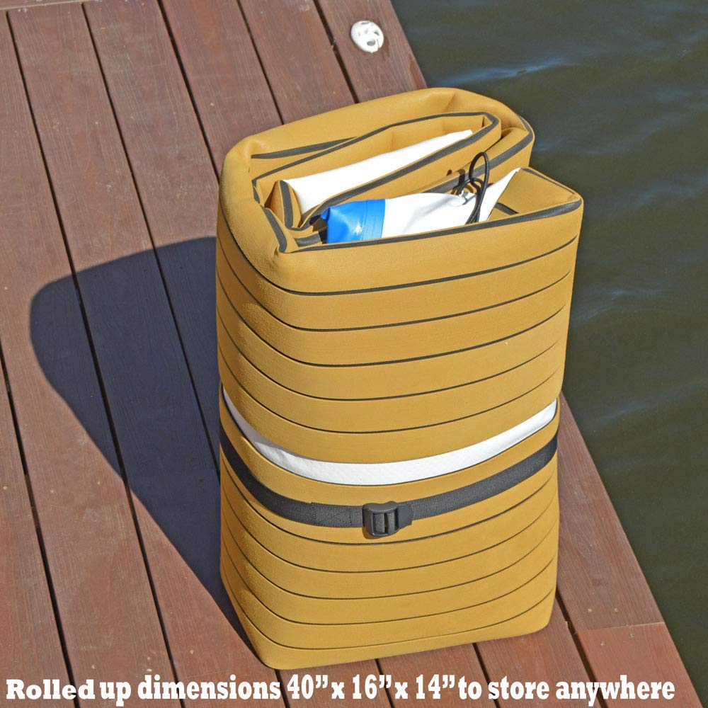 Inflatable Sport Boats Yacht Dock 10x6x6 inches Thick