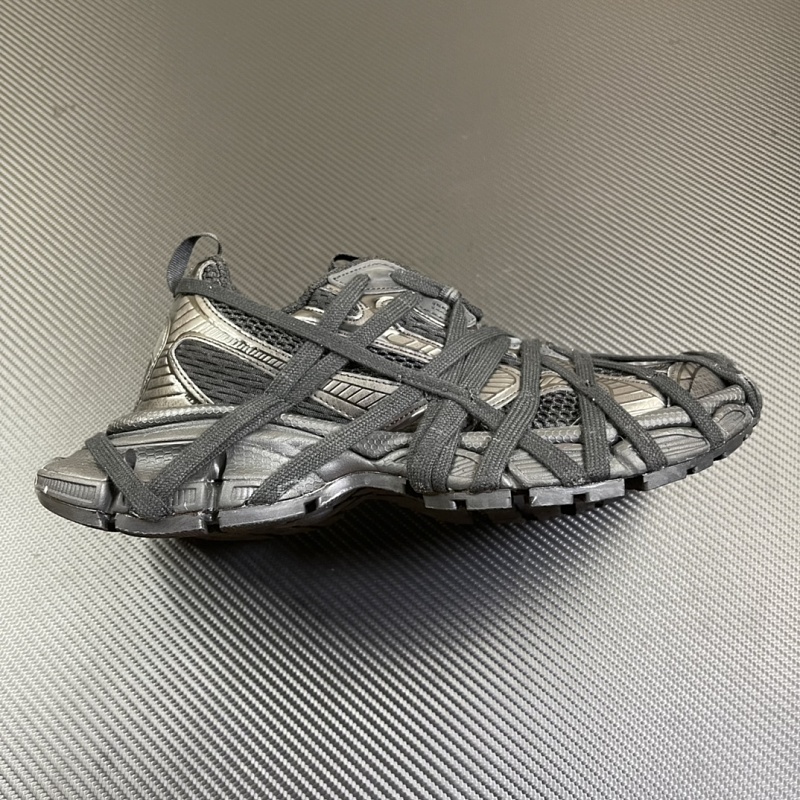 Balenciaga 3XL Spider Strap Black Sneakers