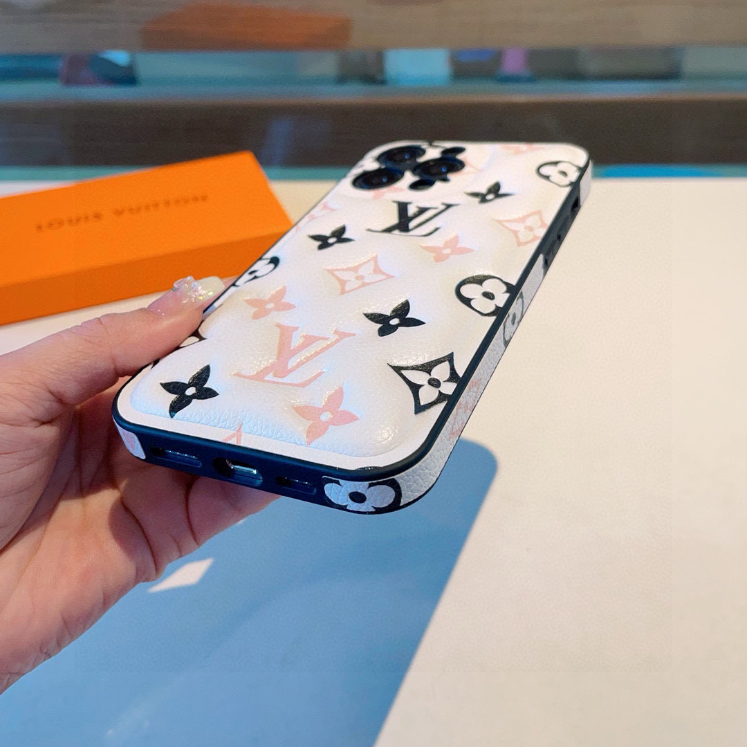 Louis Vuitton Pastel Embossed Monogram Luxury Phone Case