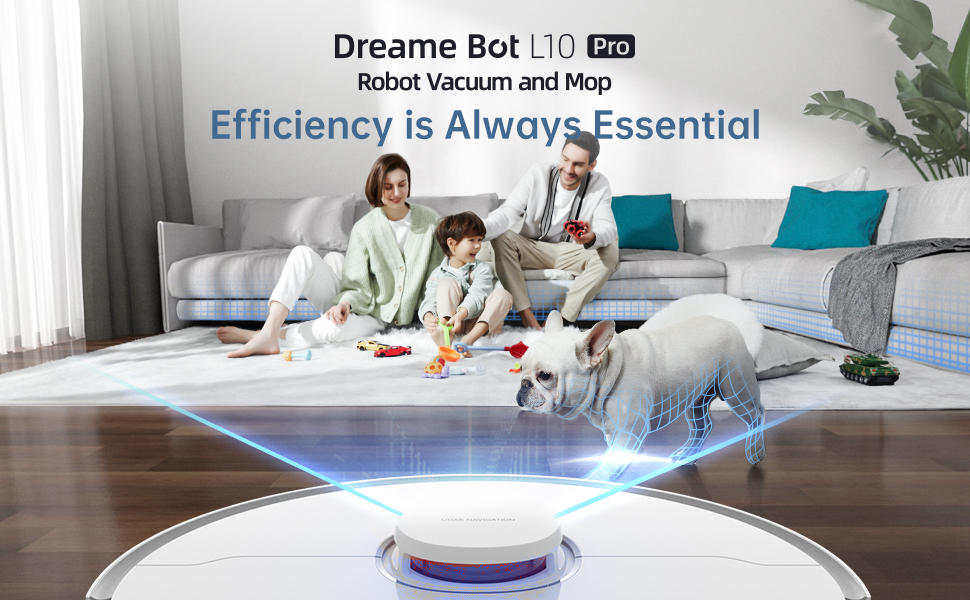 Robot Vacuum L10 Pro White