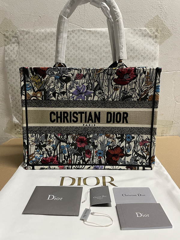 Dior Book Tote Embroidered