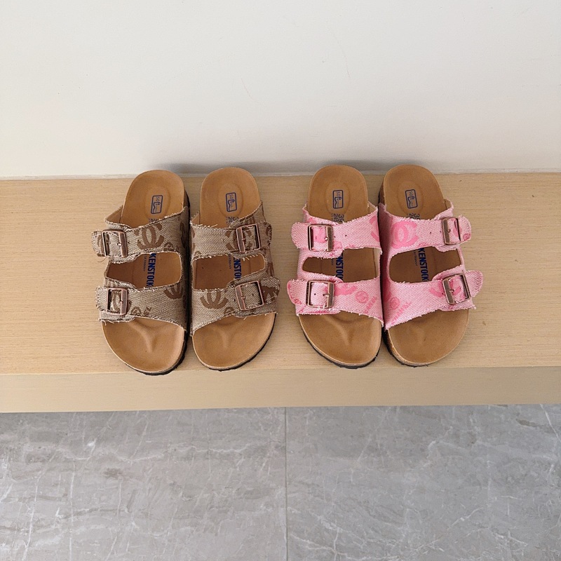 UGG Kids Tweed Birken-Style Two-Strap Sandals Adult And Kids