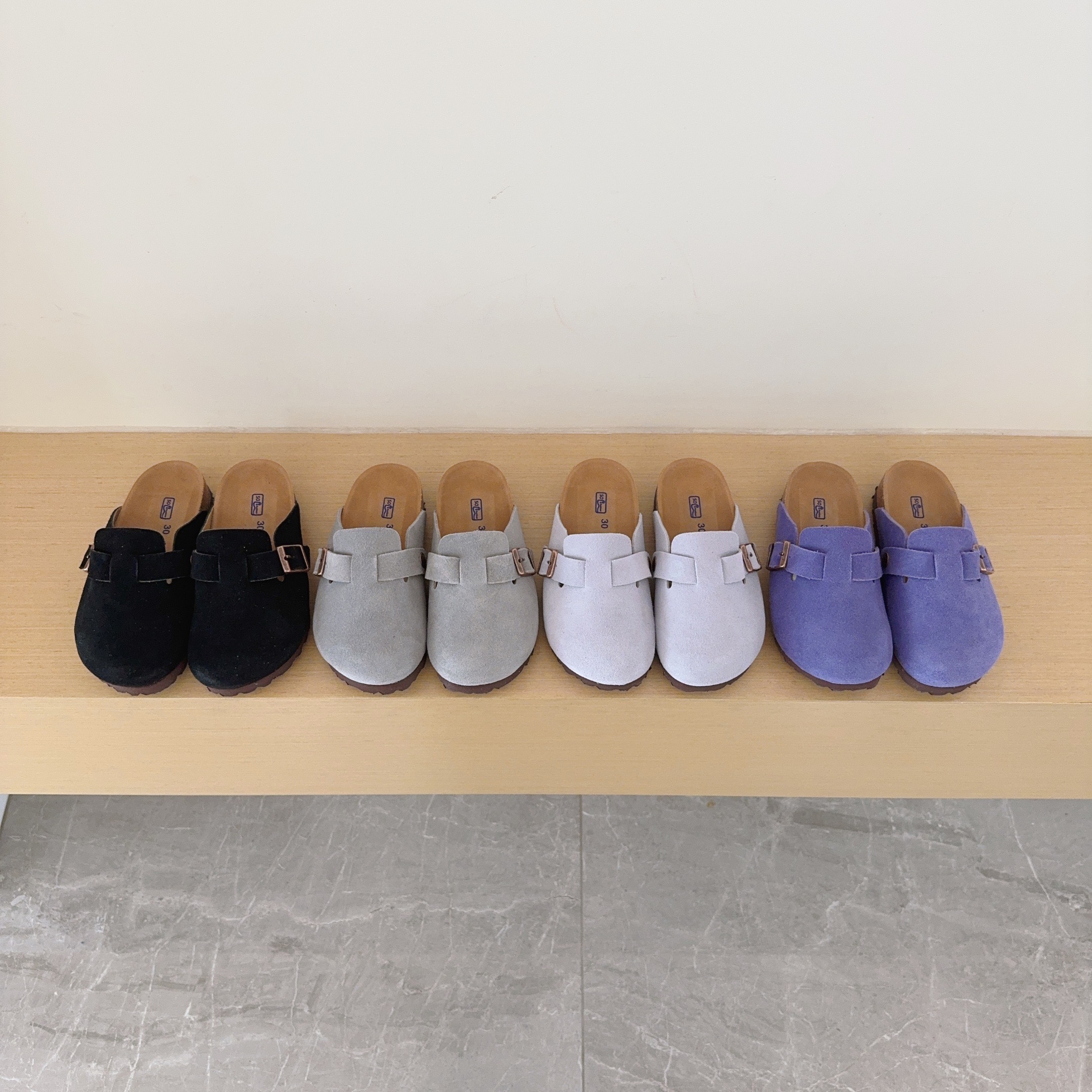 UGG Kids Birken-Style Clogs Suede Series