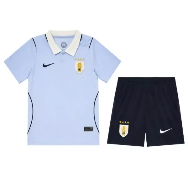 Kids Uruguay Home Jersey Kit World Cup 2026