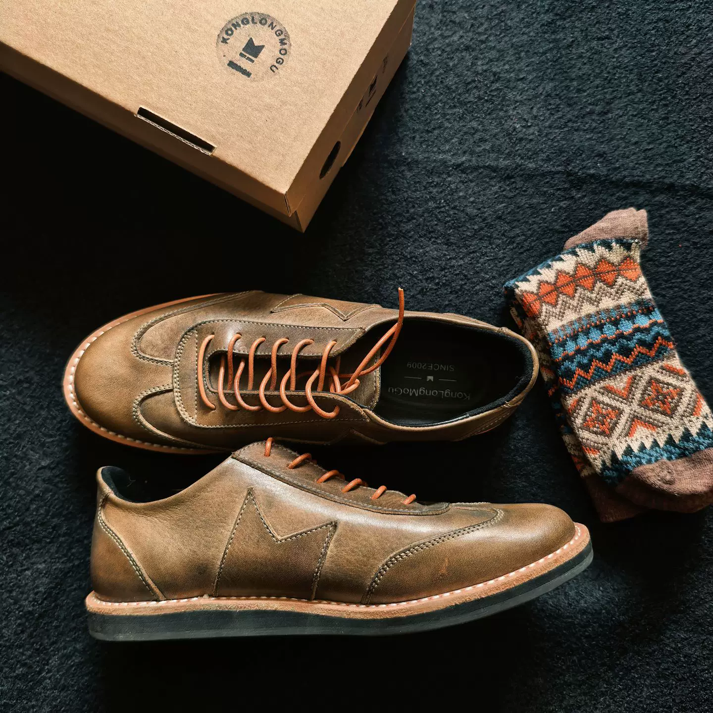 Women's shoes low-top tie backspring