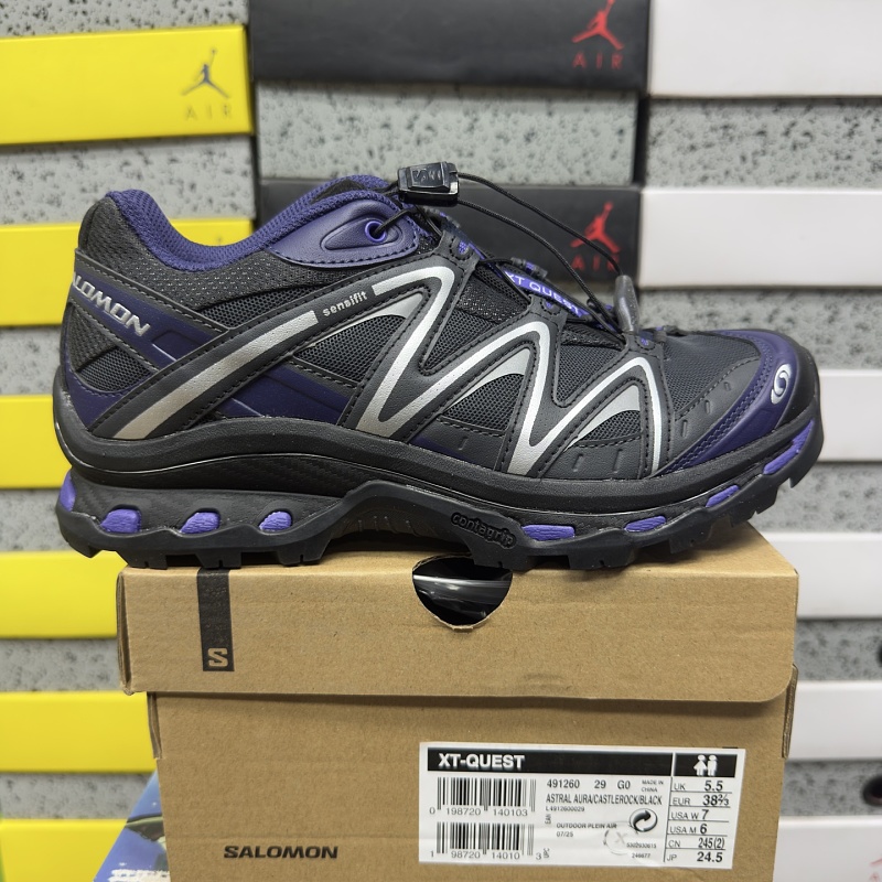 Salomon XT-Q Purple Sneakers