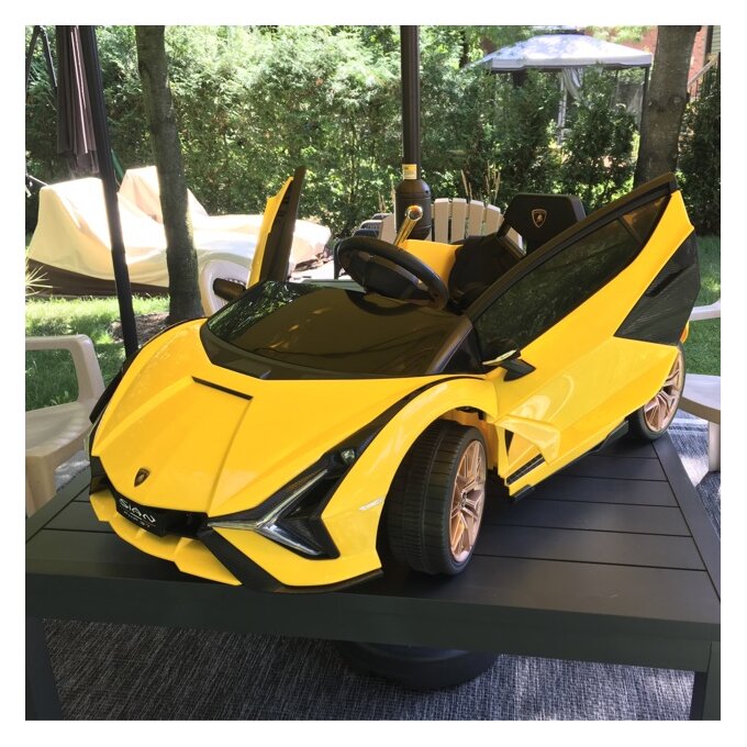 Lamborghini Sian Ride On Car 12V Kids Electric Motorized