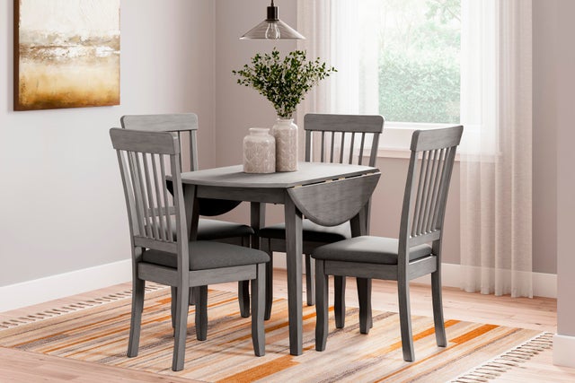 Berringer / Shullden Dining Table and 4 Chairs