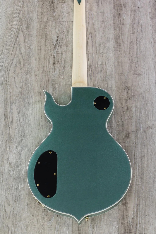 Wylde Audio Odin Grail Gangrene Metallic Green Bullseye Electric Guitar