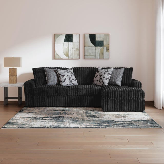 Midnight-Madness 2-Piece Sectional Sofa with Chaise