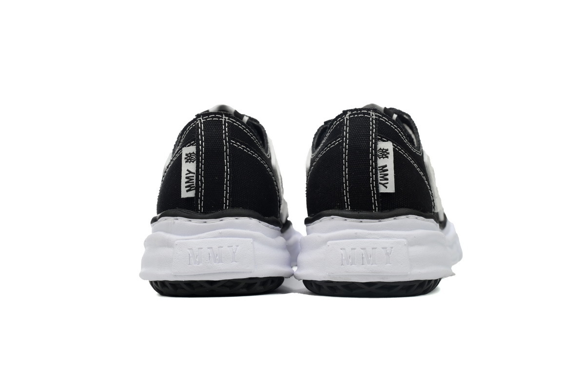 Maison Mihara Yasuhiro x AMIRI Skel-Top Low Black AMFOSR1076-001