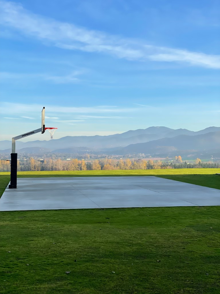 Dominator Inground Basketball Hoop - Adjustable Basketball Goal