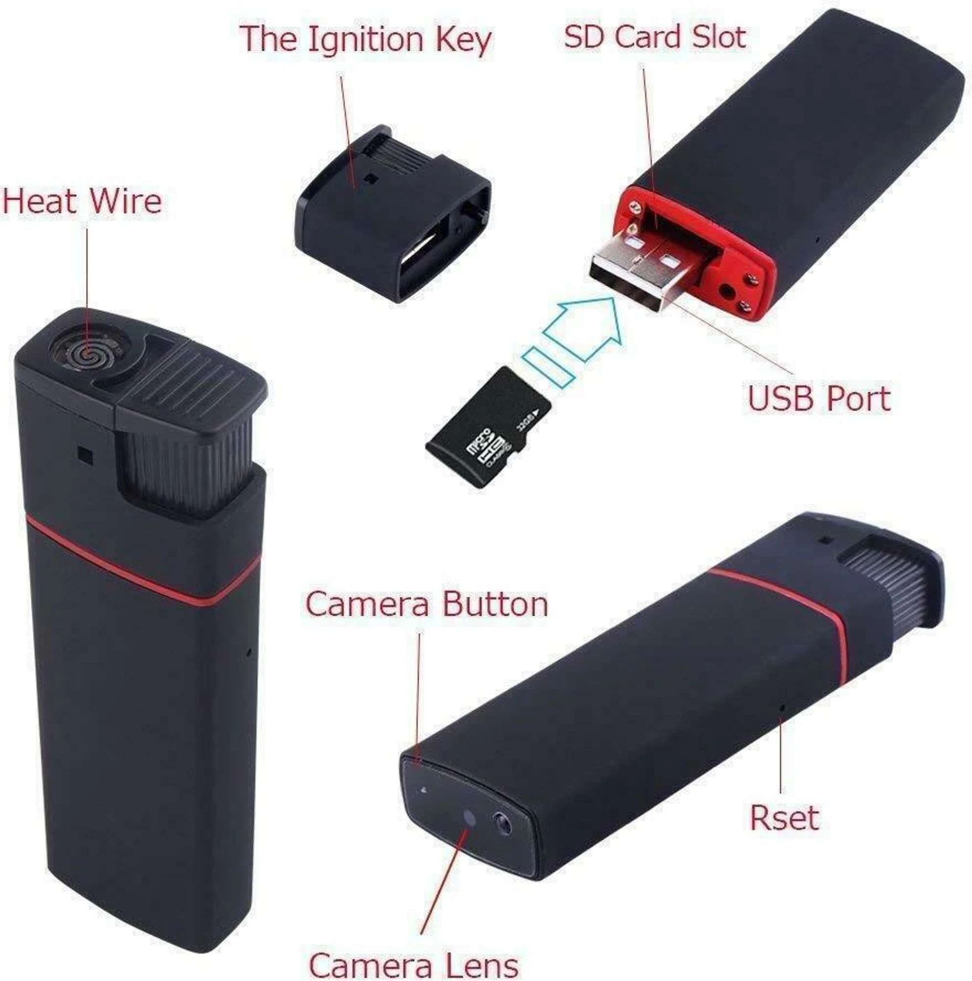 God of Secrets - Spy Lighter