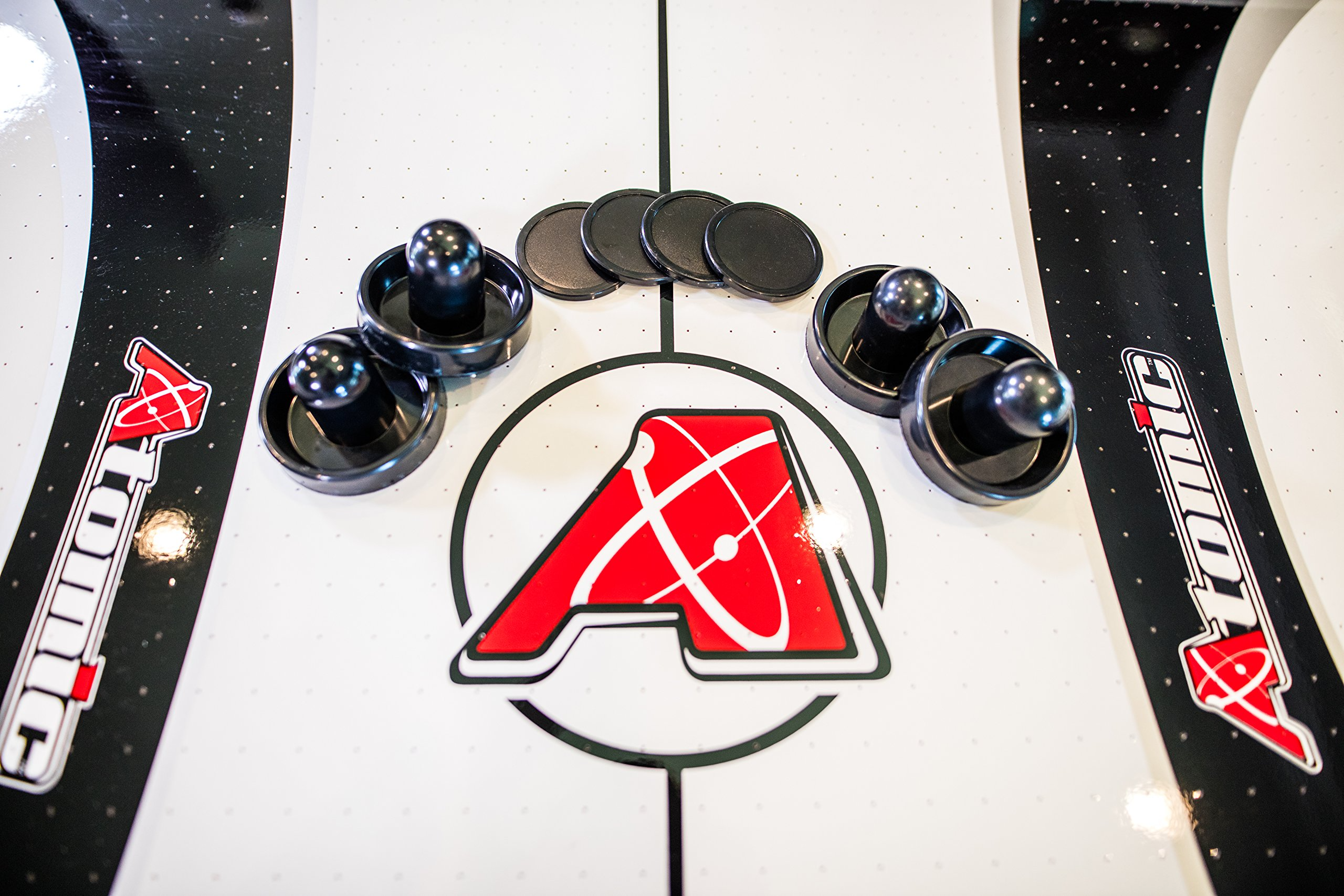 7' Air Hockey Table with Electronic Score Keeping with