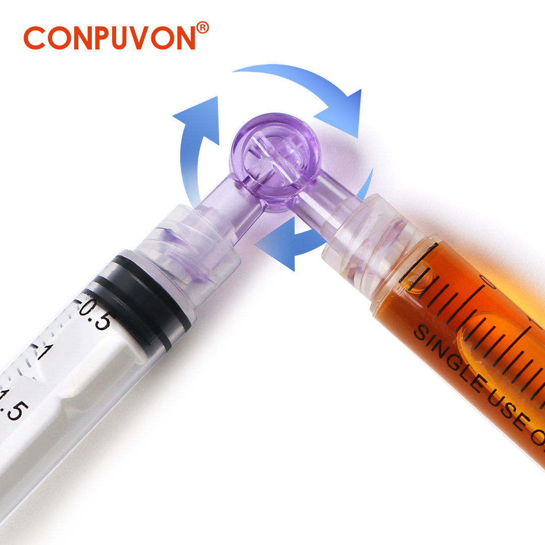 2-Way Stopcock for Medical Aesthetic Injection Procedures CONPUVON 2-Way Stopcock for Medical Aesthetic Injection Procedures CONPUVON