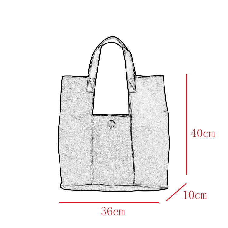 Suede Leather Tote Bag
