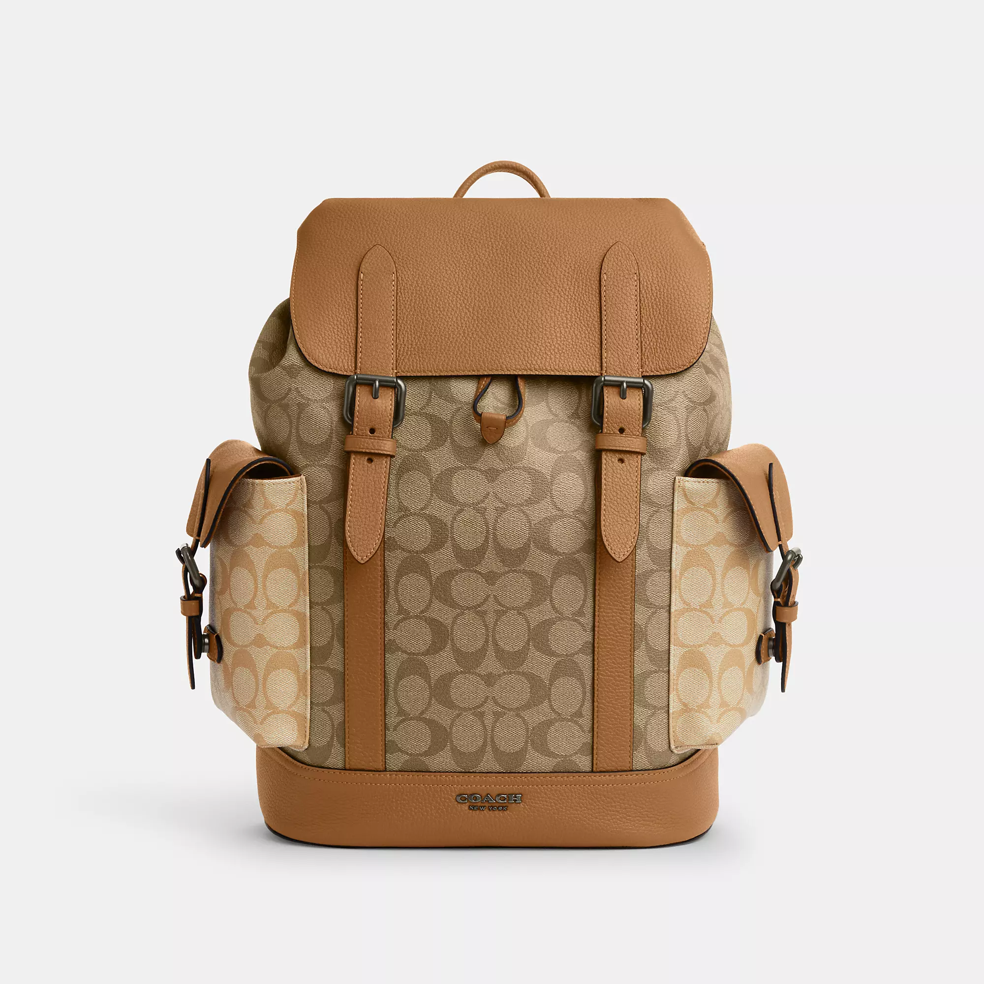 Outlet Hudson Backpack In Colorblock Signature Canvas