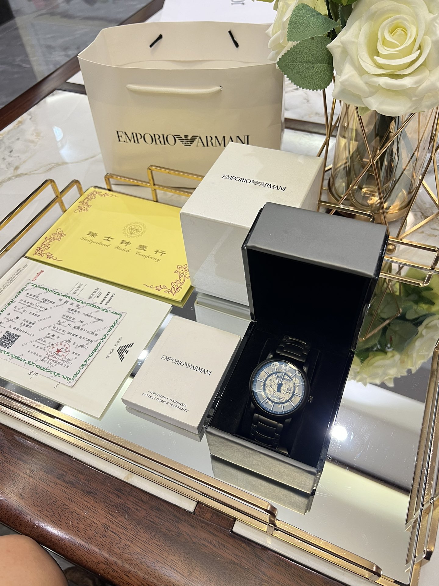 Emporio Armani Meccanico Automatic Watch